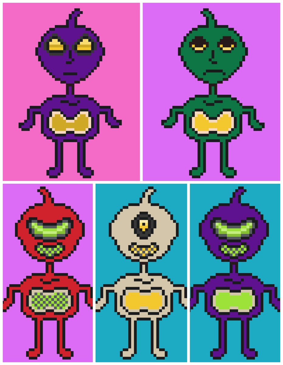 Here is our last drop for the week, 5 cute NASTY MARTIANS 😍❤️ all listed for The floor price of 0.002 eth polygon.

Link:opensea.io/collection/nas…

Roadmap 🚦: 7-10 NFT per week

Collection phases: 4

Check the thread for work process 👇
#NFTCommmunity #nftart #NFTshill #NFT .