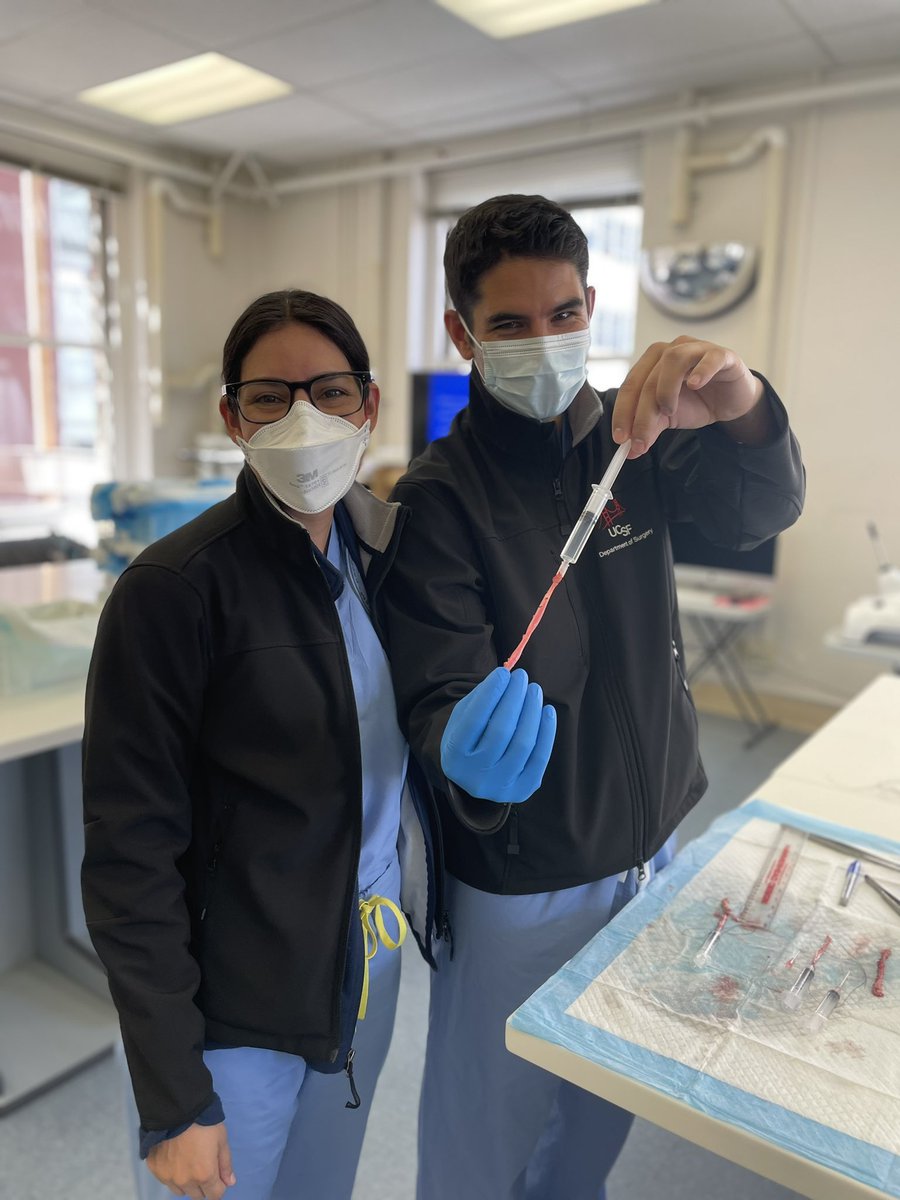 Jessica Santos-Parker, MD PhD (@jsantosparker) on Twitter photo Skills lab ❤️ - a highlight of my week where I get to practice skills like harvesting veins with my co-intern, husband & 1st assistant 😉<a href="/KSantosParker/">Keli Siqueiros Santos-Parker</a>
Of course bravo photo credit to Dr. Syed with the step & zoom technique <a href="/UCSFSkillsLab/">UCSF Surgical Skills Center</a> <a href="/UCSFGSResidency/">UCSF GS Residency</a> Skills lab ❤️ - a highlight of my week where I get to practice skills like harvesting veins with my co-intern, husband & 1st assistant 😉<a href="/KSantosParker/">Keli Siqueiros Santos-Parker</a>
Of course bravo photo credit to Dr. Syed with the step & zoom technique <a href="/UCSFSkillsLab/">UCSF Surgical Skills Center</a> <a href="/UCSFGSResidency/">UCSF GS Residency</a>