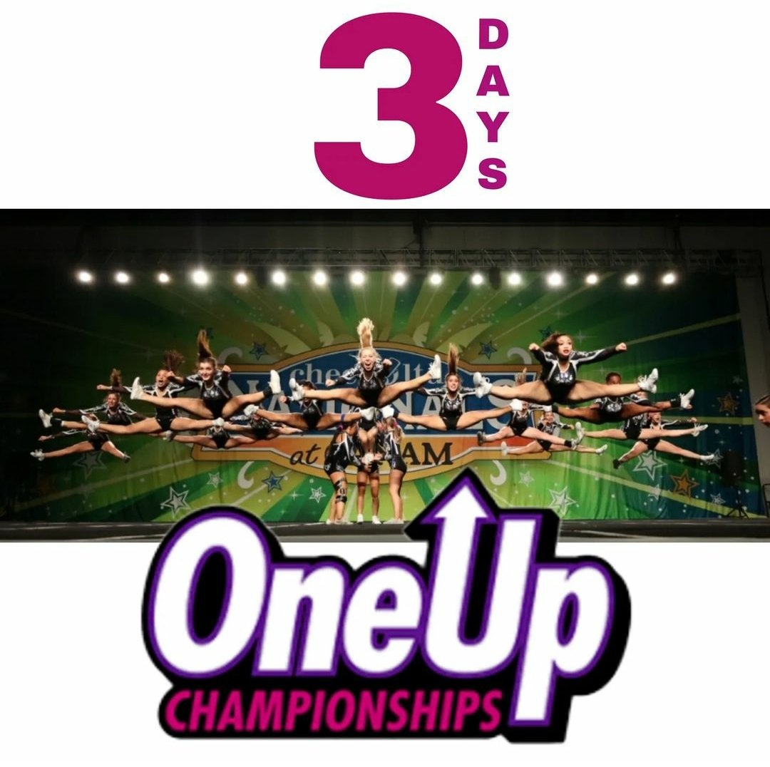 CA_LadyProdigy's tweet photo. It's #teampractice Wednesday!
Only 1οΈβ£ practice and 3οΈβ£ days left until we hit the stage in Nashville! π
#ladyprodigy #domin8
#oneupchampionships https://t.co/i8yUuWaDr6
