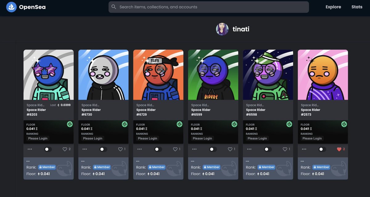 aped into <a href="/SpaceRiders_NFT/">Space Riders</a> … let’s rideee 🚀🚀🚀