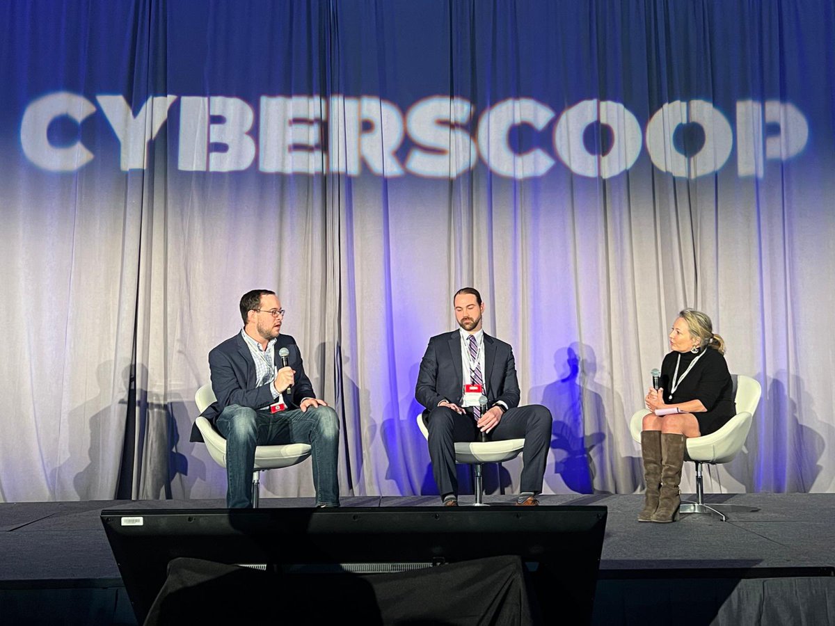 Great to hear <a href="/MattDCS/">Dr. Matt</a> and the <a href="/USArmy/">U.S. Army</a>’s Colten O’Malley talk #cyber and #zerotrust strategies this afternoon at the <a href="/CyberScoopNews/">CyberScoop - @cyberscoop.bsky.social</a> #ZeroTrustSummit!
