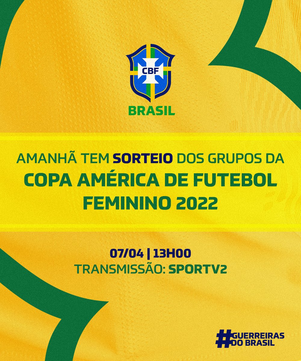 Seleção Feminina de Futebol on X: Hoje tem #GuerreirasDoBrasil em