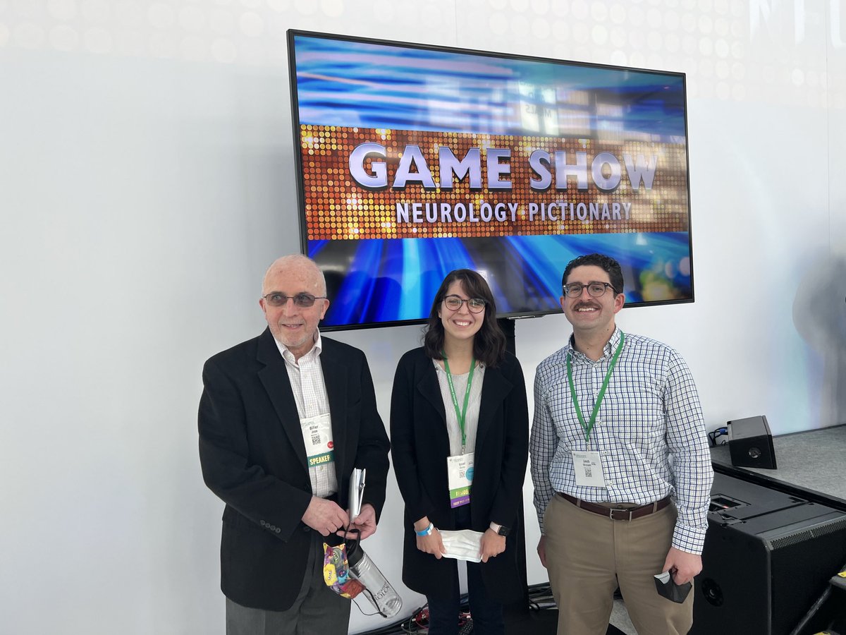 Team DBS - Winners of the second round of Neurology Pictionary!!
It was great fun. #josebiller ⁦<a href="/DanaIonel/">Dana Ionel, DO</a>⁩ ⁦<a href="/AANMember/">American Academy of Neurology</a>⁩ #AANAM