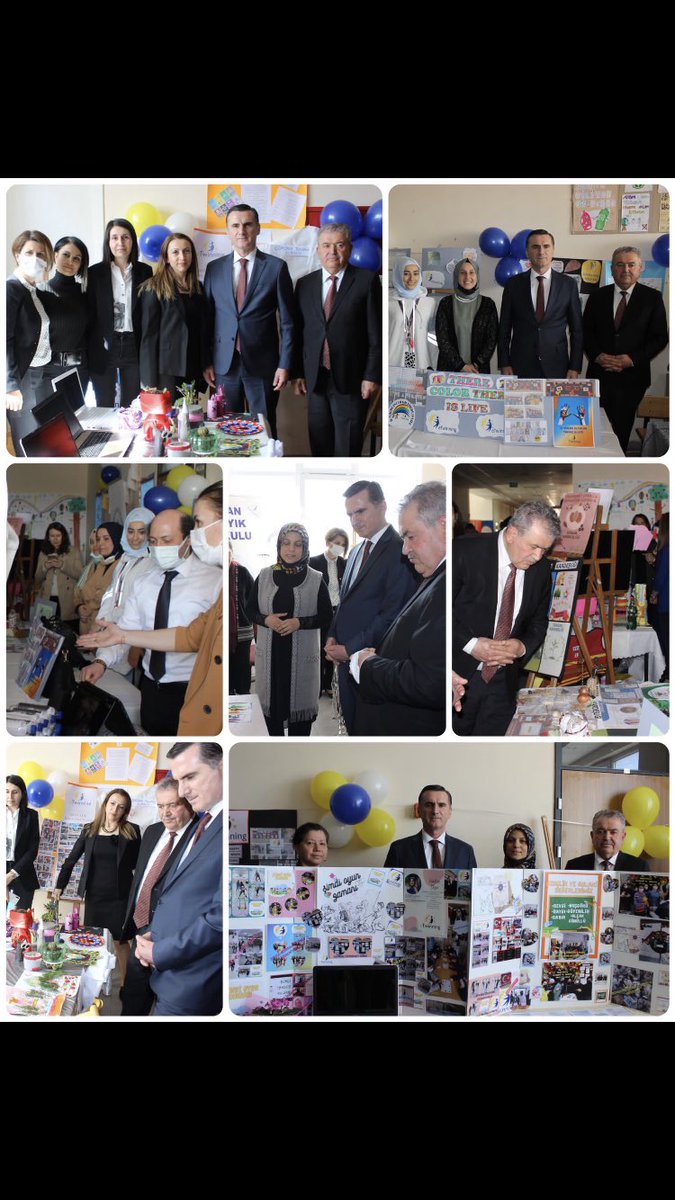 PursaklarMem's tweet photo. @eTwinning Projeleri yaygınlaştırma sergisine büyük emekler vererek hazırlanan 97 öğretmenimizin birbirinden değerli 111 projesini tek tek inceleyen,öğretmenlerimizden bilgiler alan ve Öğretmenlerimize bizzat teşekkür eden Kaymakamımız Sn @myildiz007’a şükranlarımızı sunuyoruz. https://t.co/kRFq7FBKaY