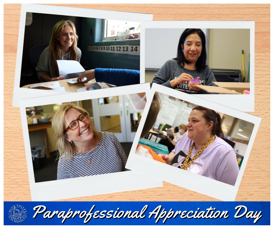 Today, we’re celebrating the paraprofessionals who work with our students &amp; staff daily👏!

Check out the story "Paraeducators Supporting Student Success in Our Schools" featured on pg. 8 in the Summer Issue of BV Today tinyurl.com/bvts21
#ParaprofessionalAppreciationDay