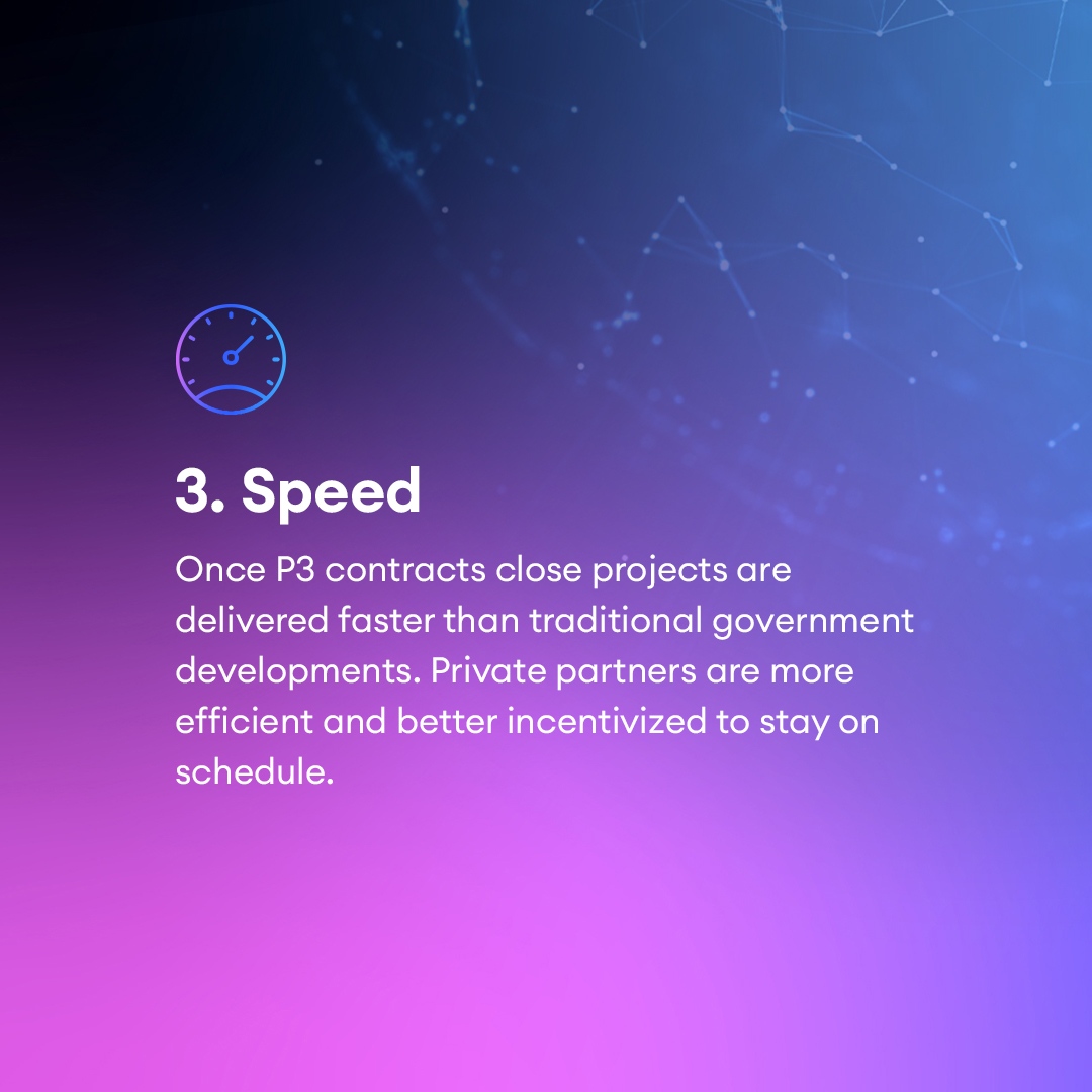 dp3world's tweet photo. #P3s enable the financial collaboration between government and private industry to create large-scale infrastructure projects. Here are four reasons why governments outsource to other private industries for help. https://t.co/7tP3G8gtEp