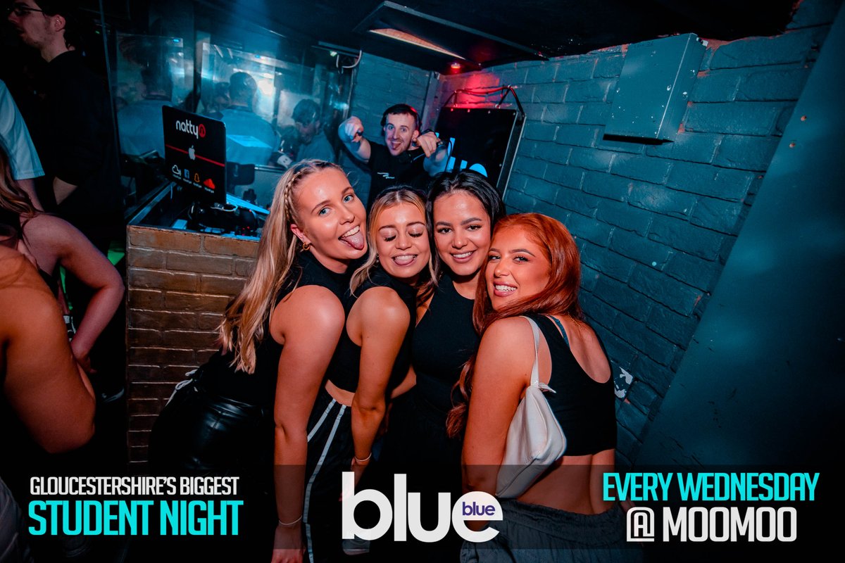 ⚠️Last chance to get on our guest list to get queue jump for Gloucestershire's biggest student night 

📱Text "Blue + names" to: 07580 423 423

#blue #wednesday