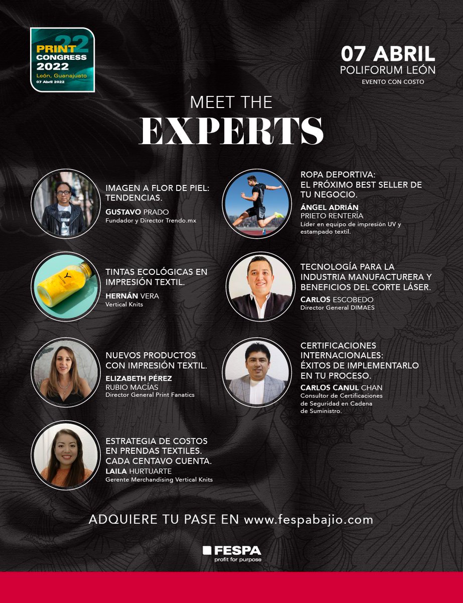 PrintCongress's tweet photo. Últimos lugares para #PrintCongress

Compra tu entrada ahora el cupo es limitado https://t.co/uwsE9njyjs

#fespa #amolaimpresion #reactivandolaindustria #negocios  #lideres #granformato #señalización #decoracióndeprendas #diseño #interiores #corteygrabado #cnc #láser https://t.co/1cMP619dAa