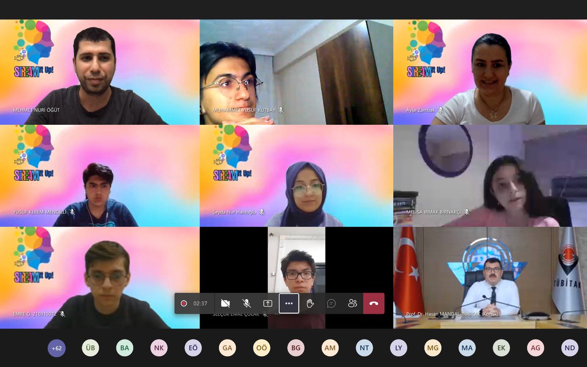 STREAM It Up! kapsamında 8️⃣1️⃣ ilden seçilen bilim elçileriyle Gençlerimiz ile Bilimin Işığında Birlikte Öğreniyoruz etkinliğinde buluştuk.

Bilim elçilerimizin yenilikçi görüş, öneri ve soruları gerçekten beni hem heyecanlandırdı ve hem de umutlandırdı…

<a href="/STREAMItUp1/">STREAM It Up!</a>
<a href="/stemegt/">STEM Eğitimcileri Derneği</a>