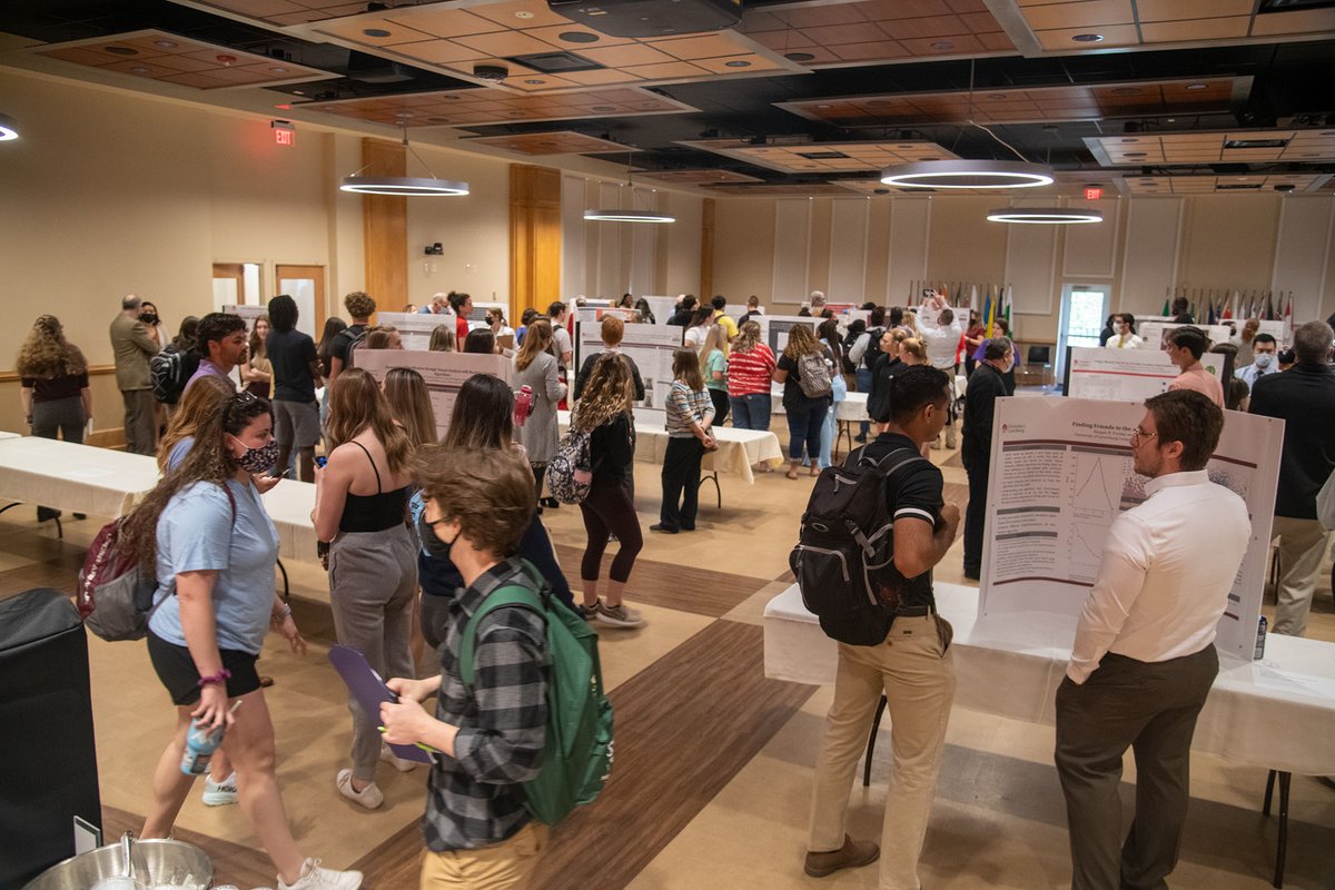 lynchburg's tweet photo. Happy Red Letter Day to all our students who presented their research today on campus! 👏 #UniversityOfLynchburg https://t.co/C6Ifr3OJZq
