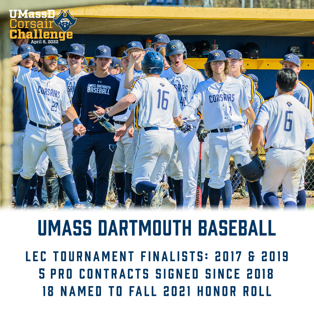 Baseball has had a wealth of success in recent years, including five pro contracts signed since 2018. More success will come their way with a donation to the #CorsairChallenge 

corsairchallenge.umassd.edu/campaigns/base…

#CorsairCrew