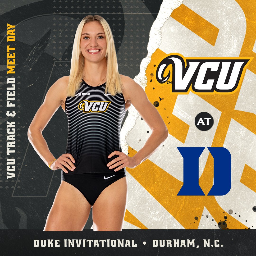 VCUTracknXC's tweet photo. MEET DAY‼️

🆚 Duke Invitational - Day 1
📍 Durham, N.C.
⏰ 12:30 p.m.
📊 https://t.co/wvA8GBRqQU

#ThisIsRamNation #LetsGoVCU https://t.co/6FBpxrO6KH