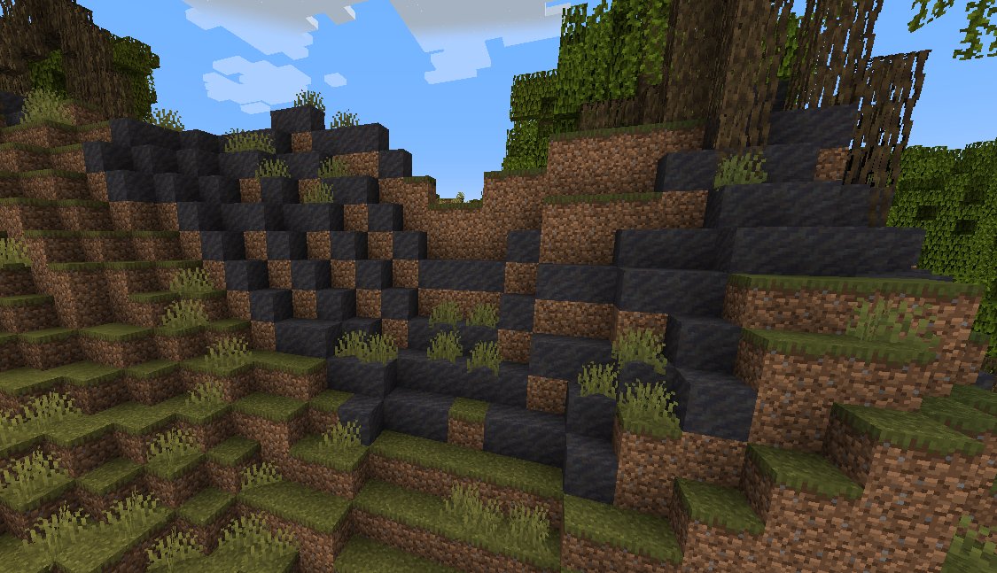 hatsondogs_'s tweet photo. Feedback on mangroves!
#minecraft

1. Canopies should be tidied up/more recognizable; compared to forests, the trees tend to become a messy blob that isn't as pleasing to the eye.

2. Mud should generate embedded into the terrain. The transition from mud to dirt is jarring. (1) https://t.co/C57DUA5GXB