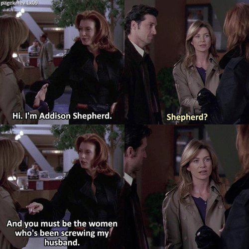 Juxtib's tweet photo. L'occasion de remettre ce classique. #GreysAnatomy https://t.co/m05DsqiY7Q