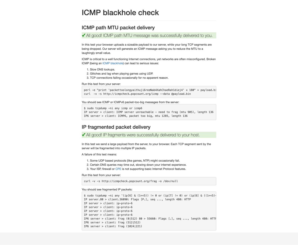 DaryllSwer's tweet photo. @A1bi @tschaeferm @easybell @m_berberich I don't speak German, but I'm happy if #IPv6 is working for somebody. Don't forget to test #PMTUD!
https://t.co/UbqGD7hJTY https://t.co/05OtJO3fPl