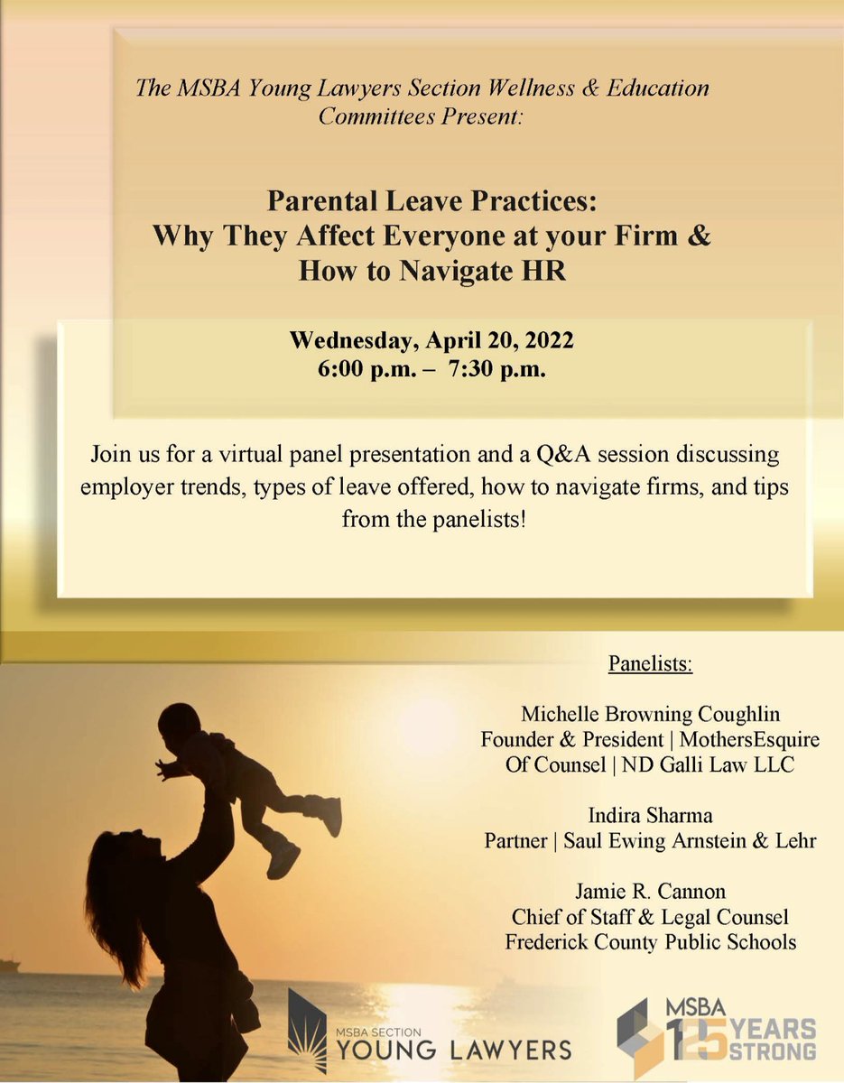 New event alert! See flyer for more details. Register here: msba.org/product/yls-ed…