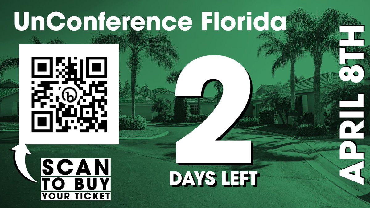 Unconf_US's tweet photo. 2 DAYS LEFT! See you all on Friday at UnConf Florida in Orlando! APRIL 8: https://t.co/K8zzRteia6 https://t.co/t0pe8uM2lQ