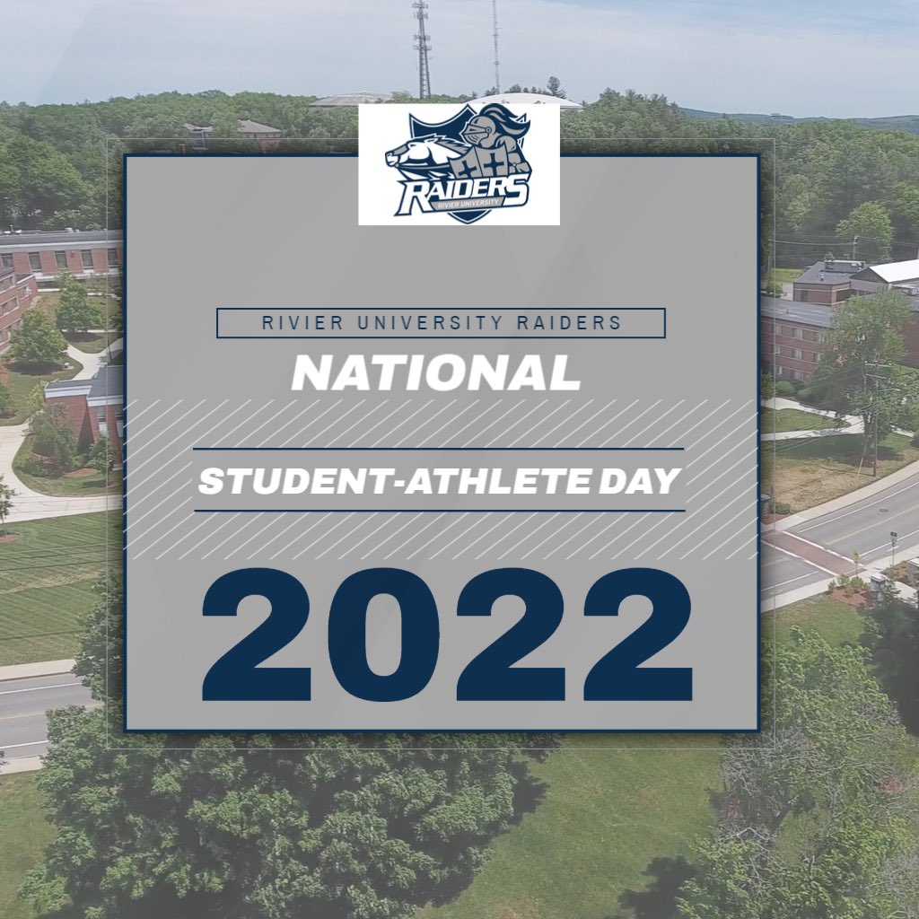 Happy National Student-Athlete Day to all of #RivNations student-athletes! 
#studentathleteday <a href="/RivUniversity/">Rivier University</a>