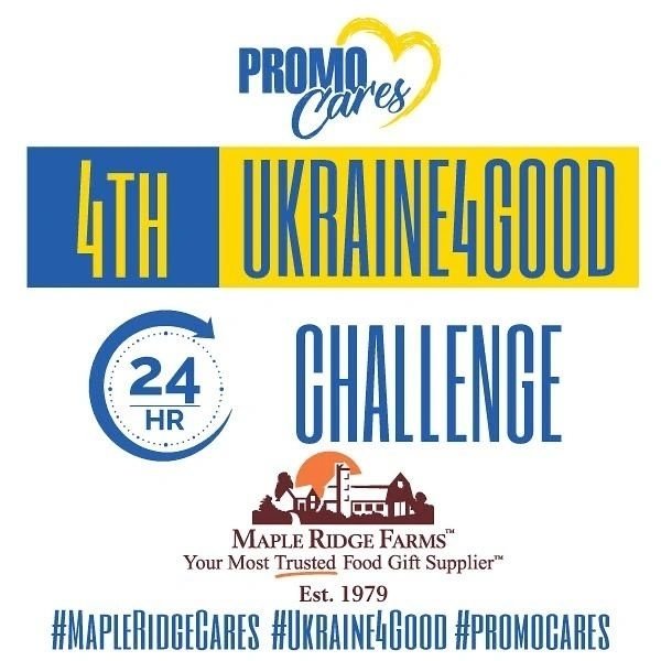 We're partnering with PromoCares to match all donations to the #Ukraine4Good fundraiser for the next 24 hours up to $1,000. Double your impact by visiting promocares.org to donate today! 🤝 #MapleRidgeCares #PromoCares