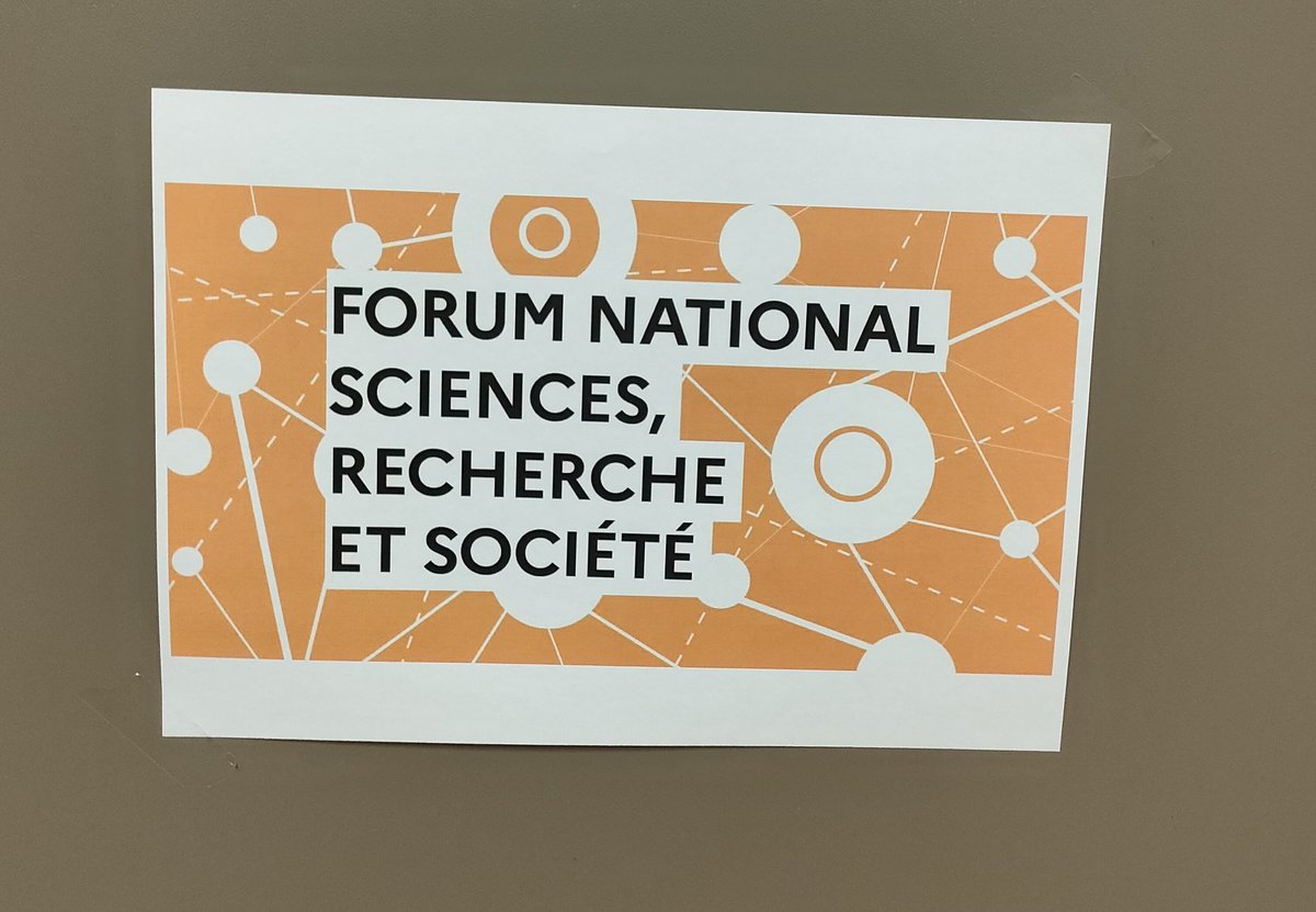 Hélène Bois (@hln_bois) on Twitter photo Pour les participants du Forum national #Sciences, #recherche et #société organisé demain au <a href="/sup_recherche/">Ministère Enseignement supérieur et Recherche</a> ... Suivez-les indices....
#ForumSRS Pour les participants du Forum national #Sciences, #recherche et #société organisé demain au <a href="/sup_recherche/">Ministère Enseignement supérieur et Recherche</a> ... Suivez-les indices....
#ForumSRS