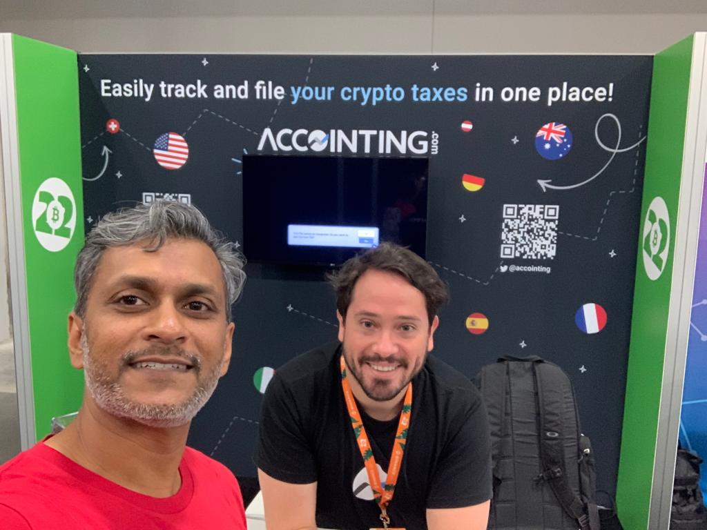 1RocketFuel's tweet photo. Our Head of Global Partnerships and inhouse marketing savant, @KurtKumar , in networking mode at @TheBitcoinConf organised by @BitcoinMagazine.
It was great to connect with teams from @accointing , @voltage_cloud , #Curve & #MoonTechnologies .
$RKFL #Rocketfuelpay #btcmiami2022 https://t.co/gjhnMchaS0