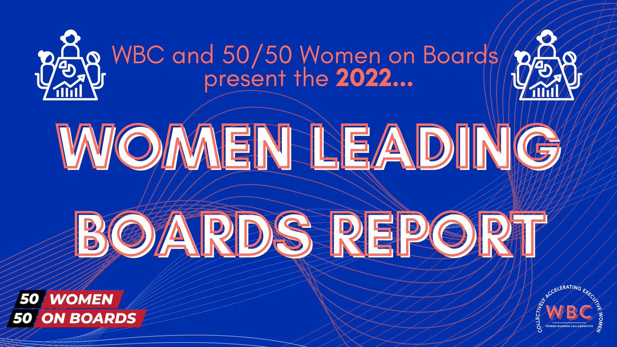 50/50 Women on Boards tweet media
