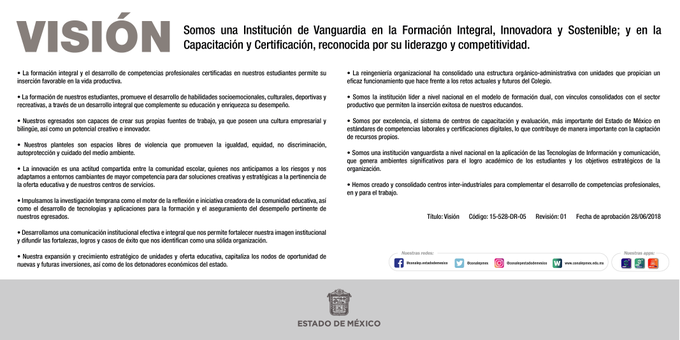 ConalepBQA's tweet photo. Impulsa la visión innovadora y colaborativa de #conalepmex en nuestros estudiantes.
Visita Dorso de la mano con el dedo índice señalando hacia la derecha https://t.co/zkkYRhsKp0
@Conalep_Edomex https://t.co/SoSLhxDmA1