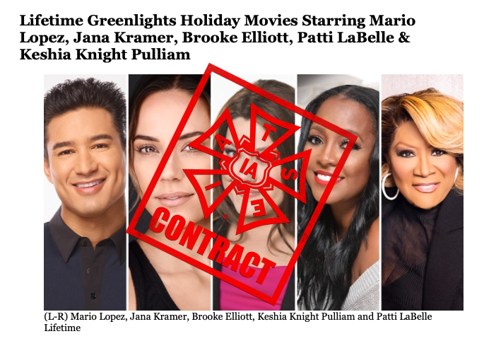 Congrats to the Tennessee Crew on the Lifetime movie Steppin’ Into The Holidays which is now being produced under an IATSE Agreement.  This crew will be Steppin’ Into The Good Friday and Easter Holiday with Benefits and a Union Contract!