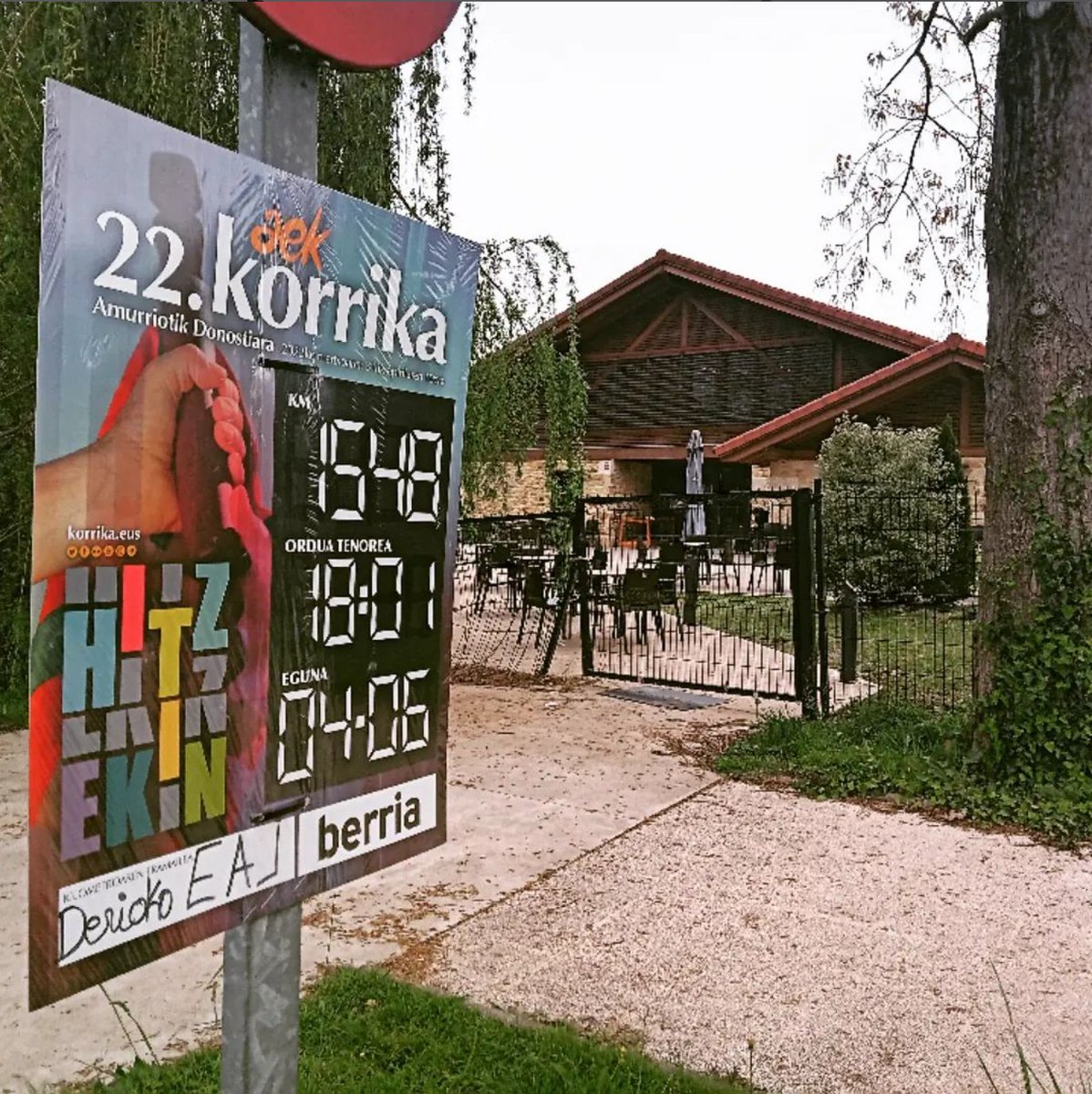 Badator! <a href="/AEK_eus/">AEK-KORRIKA</a>   #korrika22 #derio #txorierri