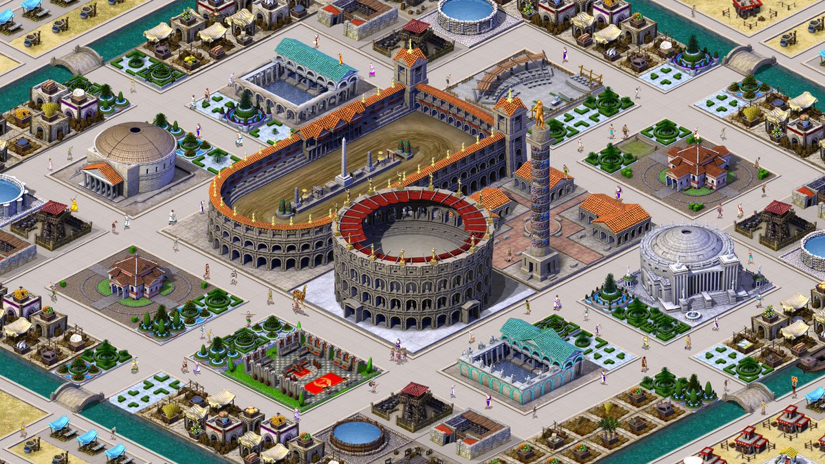 PCGamesN's tweet photo. Stronghold developer @fireflyworlds has announced its MMO city builder Romans: Age of Caesar will launch on @Steam later this month 
https://t.co/1eYTfig7tK https://t.co/QglQ54eGY7