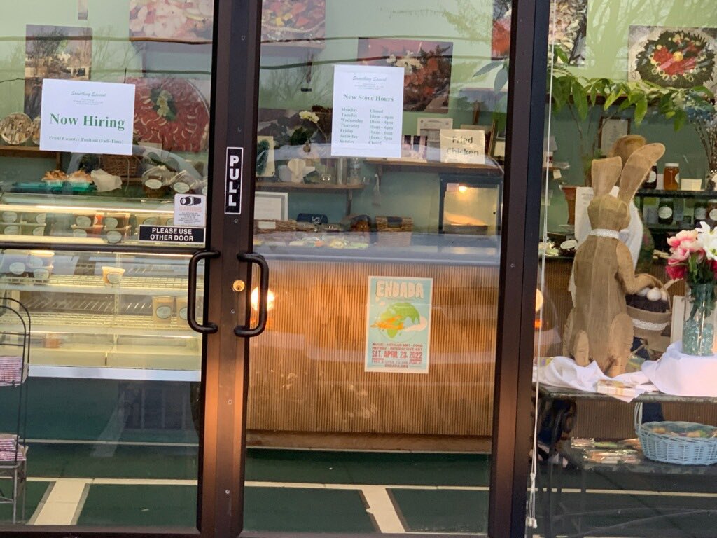 ENDADA Poster spotted in the wild! 
Something Special on Heady Drive features our amazing ENDADA 2022 Poster as you enter the front door! 

We can’t wait for the Big Day! 
ENDADA Music &amp; Arts Festival. 
4.23.22
11-3 PM
To learn more visit: endada.org