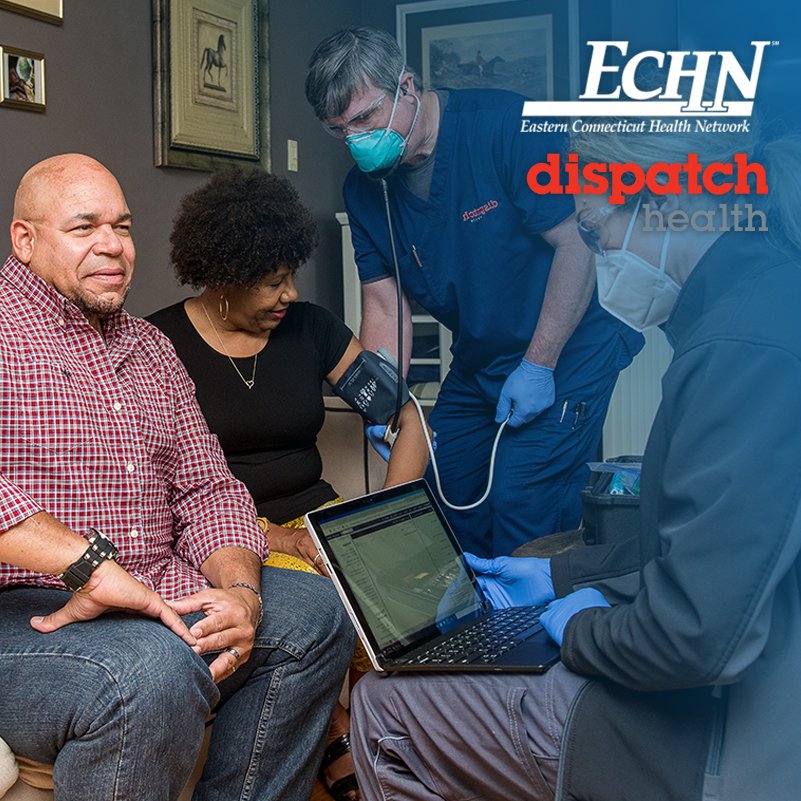 manchesterhosp's tweet photo. We work with @DispatchHealth to bring you at-home care for a variety of non emergency medical issues. For more information visit https://t.co/D8BYWa2oqj
If you have a life-threatening or time sensitive injury, call 911 or go to an emergency room.
#ECHN #DispatchHealth #HealthCare https://t.co/WpvKGxJoKE