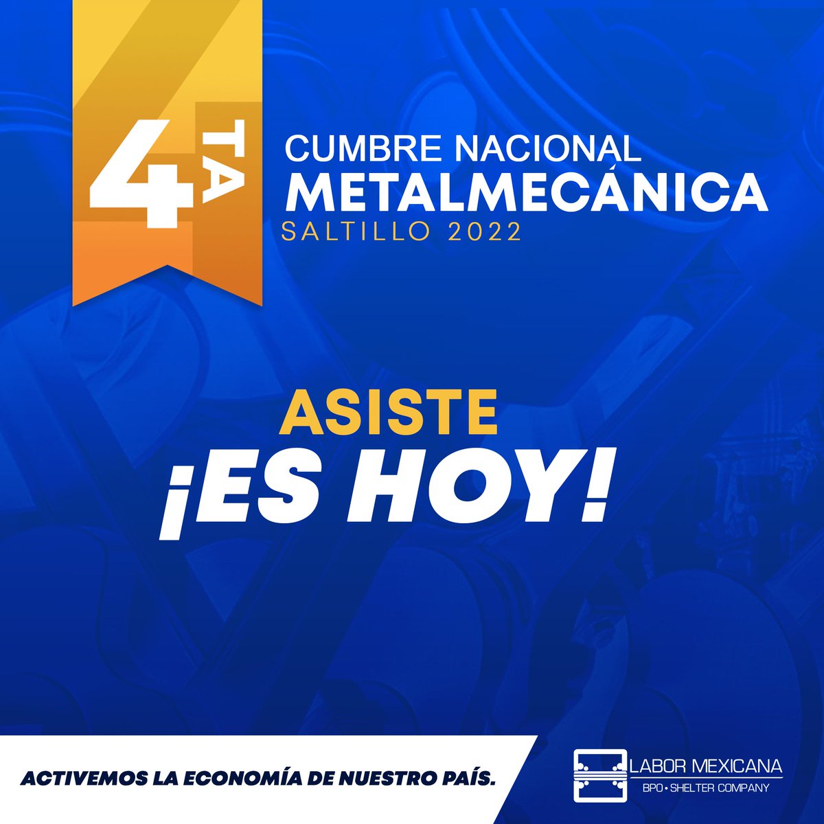 labormx's tweet photo. Nuestras más sinceras felicitaciones al alcalde de #Saltillo @jm_fraustro y al gobernador del estado de #Coahuila @mrikelme por celebrar la Cuarta Cumbre Nacional Mecánica.

¡Asiste! Podrás encontrar oportunidades de negocio. https://t.co/Y102xaShA3