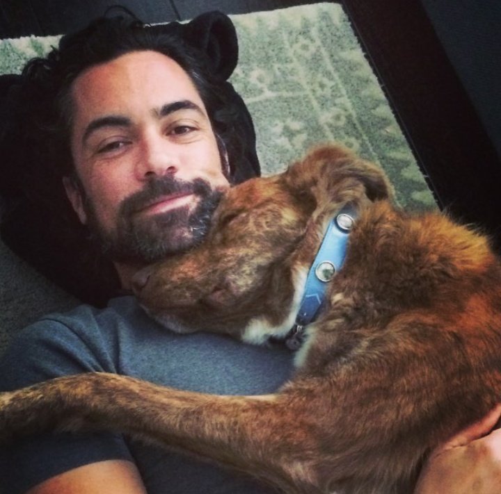 Danny Pino wears Prada.. uhm.. Prado. Happy birthday doggo.  