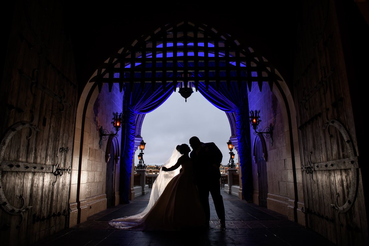 Beauty and The Beast. 
One of my favorite shots.
📸 Jacob Robertson 
#DisneyWeddings #Yimitless