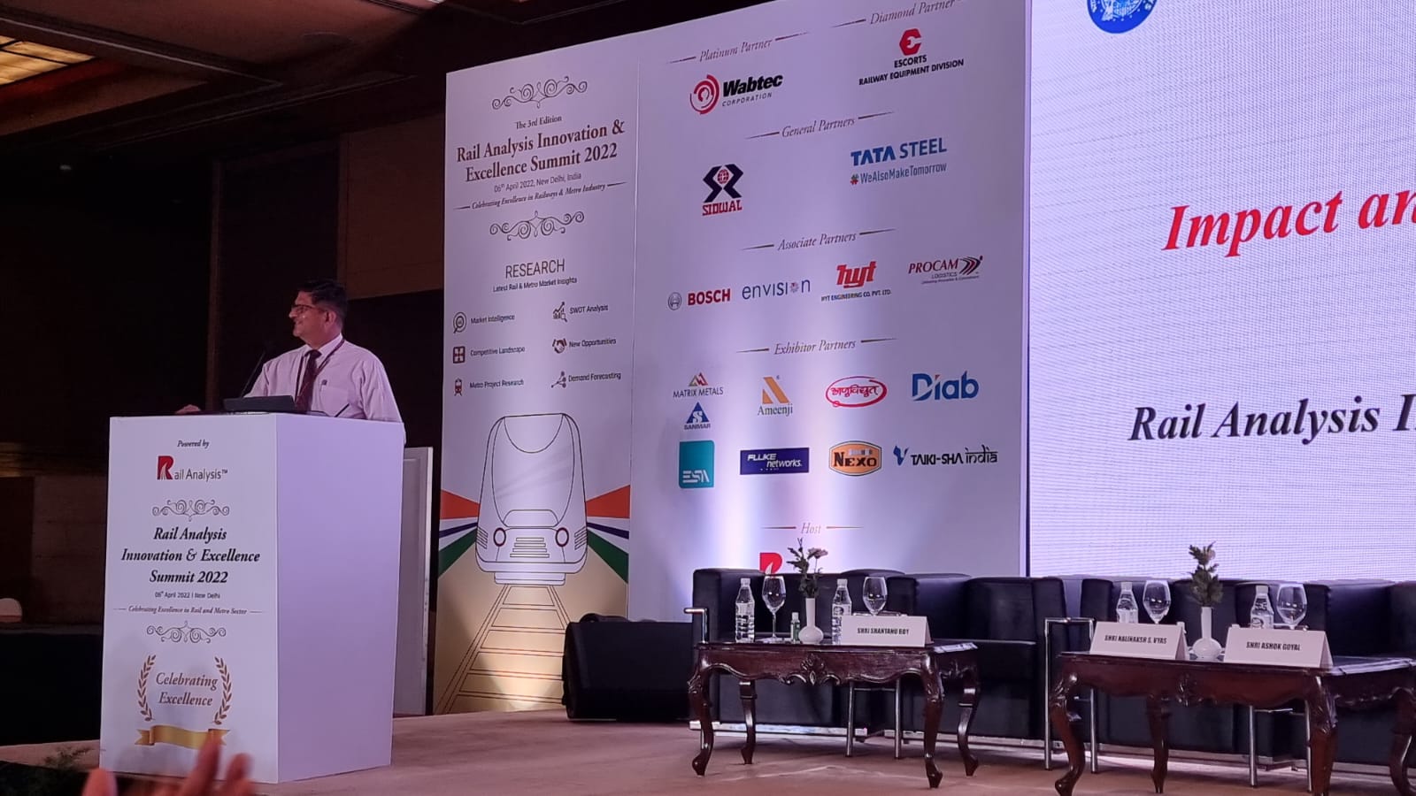 DFCCIL on Twitter "Sh RK Jain, MD dfccil_india delivered a keynote 