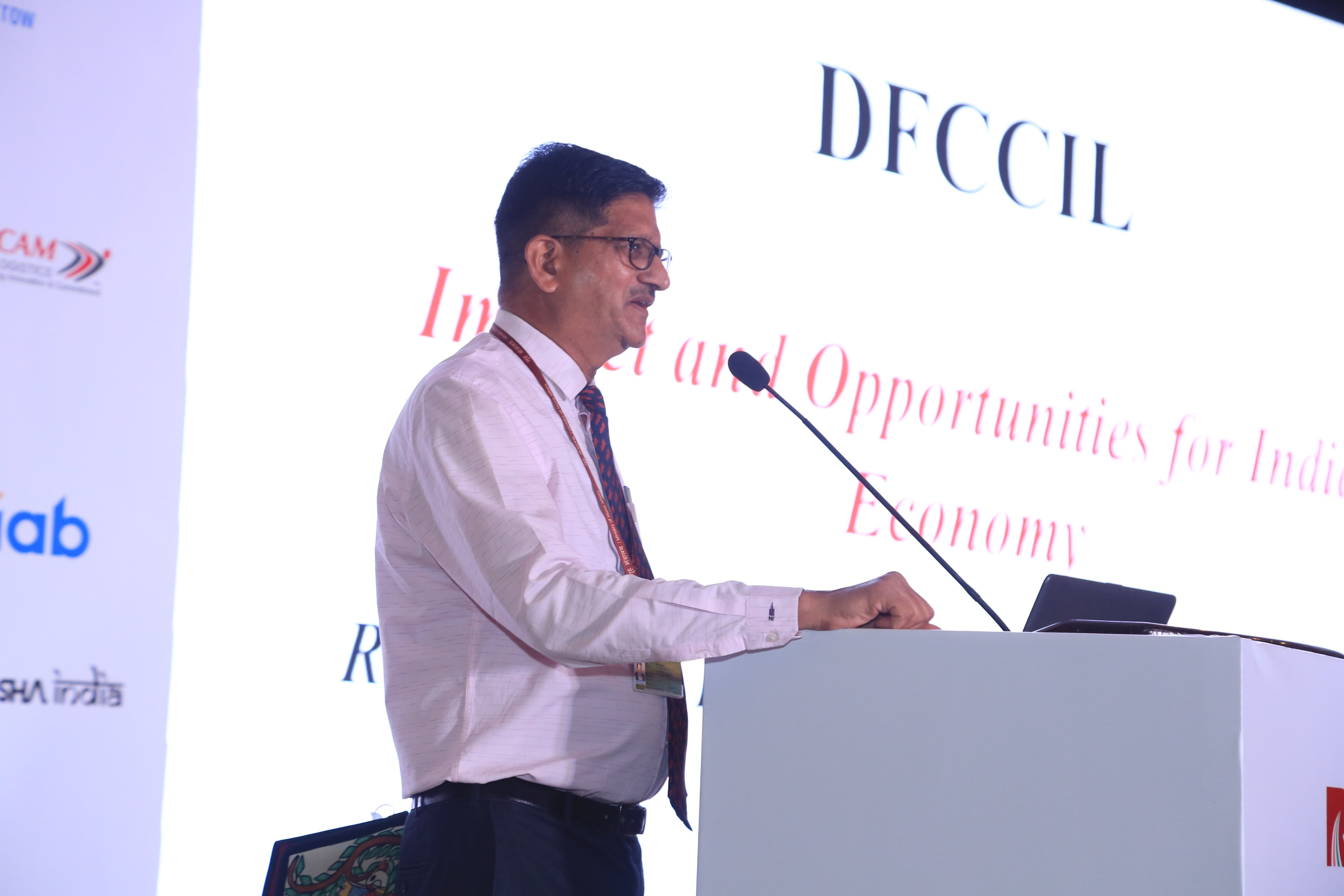 DFCCIL on Twitter "Sh RK Jain, MD dfccil_india delivered a keynote 