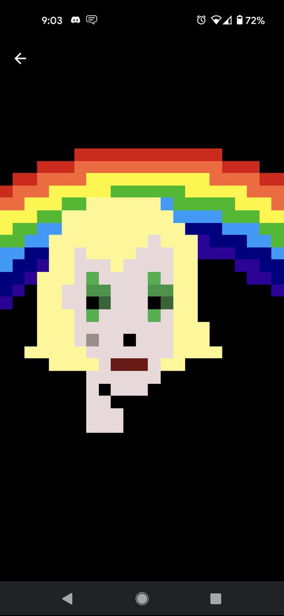 BugRug6's tweet photo. @nftnow @pridepunks2018 🌈🌈🌈💃 https://t.co/D1AWvMCI0D