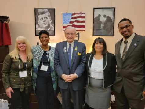 UnitedWayCLE's tweet photo. Meeting with @ElectMattDolan @tupchurch216  @KennyYuko about the importance of investing in the #health, #housing, and #economic needs in Greater Cleveland. @UnitedWayCLE https://t.co/jonXAr75Up