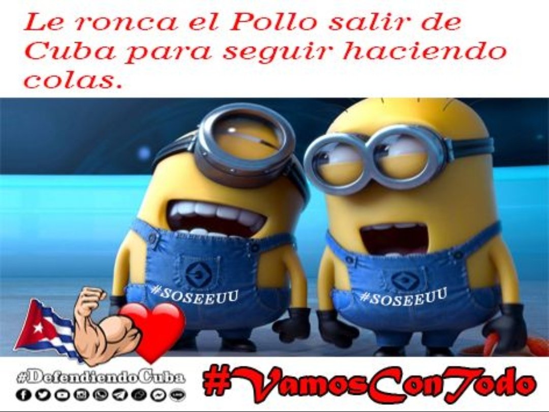 #VamosConTodo con un #SOSUSA por aquellos que persiguieron el sueño americano y se encontraron con una cola para pedir ayuda. <a href="/ConFilo_Cuba/">Con Filo</a> gracias por el video.
#DeZurdaTeam #GuerrerosDePatriaOMuerte. 
<a href="/KattyrenR/">Ana Kattyren</a> <a href="/YanetDCuba2020/">YanetDCuba</a> <a href="/Kiko6919/">PapOTTO</a> <a href="/henryraul/">Henry Raúl Glez Brito</a> <a href="/CamilaGzlez34/">꧁Kamila🇨🇺🇨🇺🇨🇺</a>