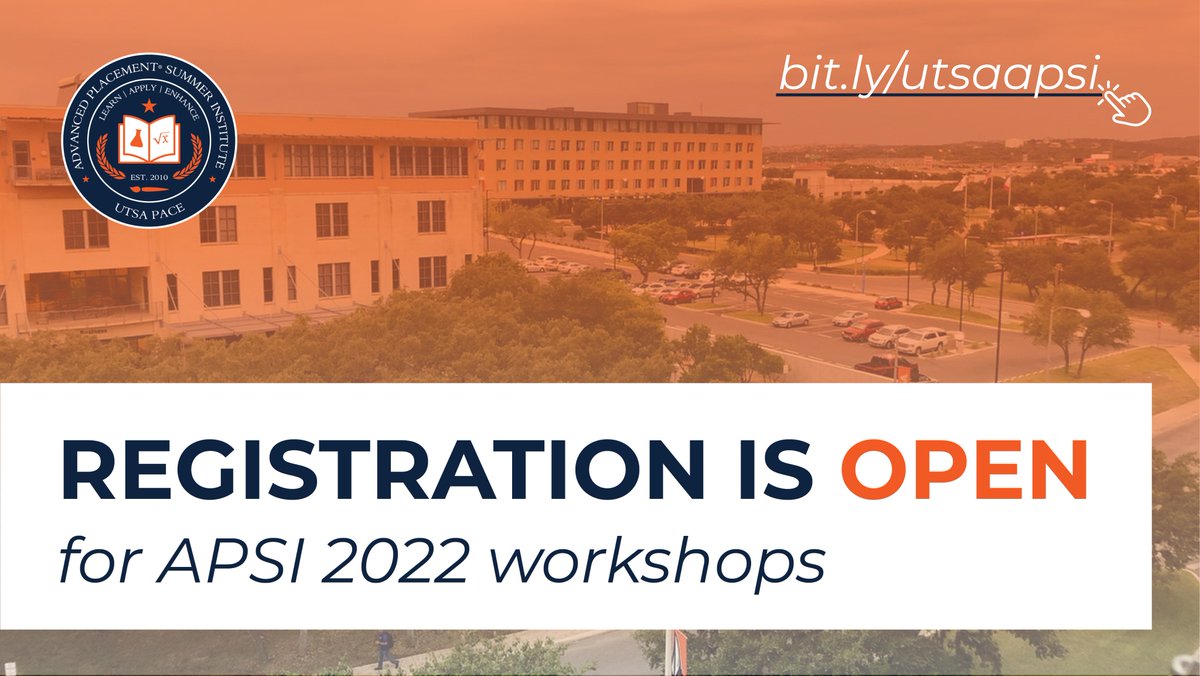 UTSA AP Summer Institute tweet media