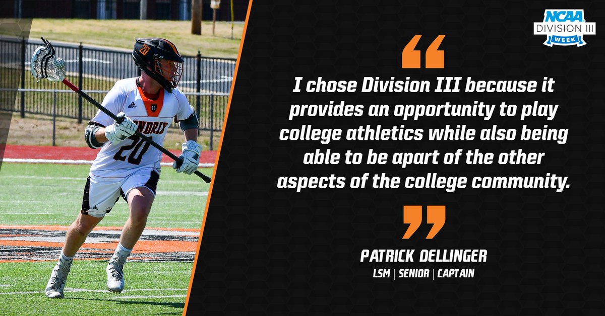 .<a href="/patrick_delli22/">Patrick Dellinger</a> 💬

#WarriorUp | #whyd3 | #D3Week