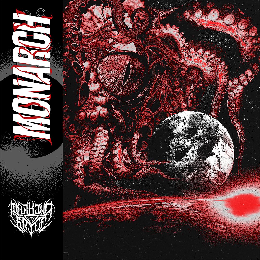 "MONARCH" // Out June 24th 2022 via <a href="/laceratedenemy/">Lacerated Enemy Recs</a> ⚒️

Pre-orders available tomorrow with "Scourge Of The Macrocosm" release 👽

Recorded by Esquimal Studio
Mixed/Mastered by <a href="/MrChrisWiseman/">Chris Wiseman</a>
Cover by Miseria333
