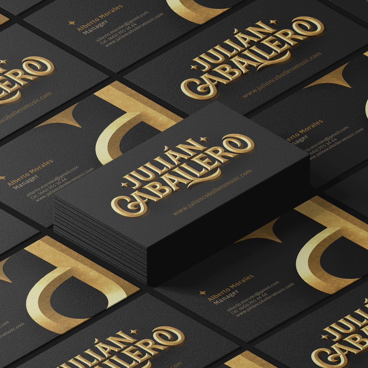 TheForkCo's tweet photo. El diseño de la imagen de Julián Caballero tiene como elemento central el lettering inspirado en los los fierros para marcar ganado en los ranchos. 🐎🎤🔥

Checa el proyecto completo en nuestra página
https://t.co/iI6uMJbPvO

#HacemosMarcas #branding #branddesign #diseño #design https://t.co/Pue74Gw3Uj