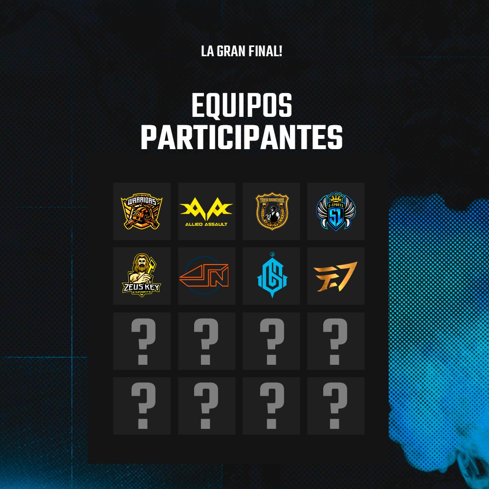 IESAPubg's tweet photo. Ya tenemos a 8 equipos confirmados que se encuentran clasificados a esta gran final!

Participarán por un premio de U$D 600

#zeuskey #evolutiongaming #enty7 #aysanaesports 

#movistarfibra #pubgmobile https://t.co/52Af646OL7