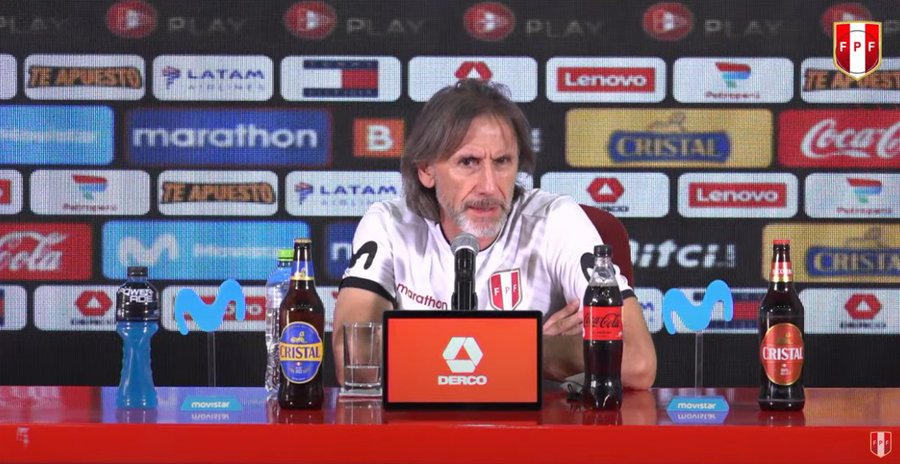 🎙️🔴 EN VIVO | Ricardo Gareca: "Ojalá Dios ilumine a Perú, por el maravilloso pueblo que tienen, que lo tienen abandonado (...) con un pueblo que lo único que quiere es trabajar"
📻 Escúchalo por 
<a href="/RPPNoticias/">RPP Noticias</a>
: 89.7 FM y 730 AM
📲rpp.pe/audio/en-vivo