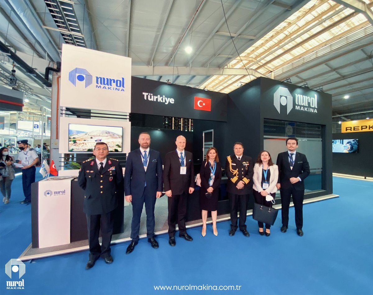 nurolmakina's tweet image. Türkiye’nin Santiago Büyükelçisi Sn. Gülcan Akoğuz, FIDAE2022 fuarındaki standımızı ziyaret ederek bizi onurlandırdı. 

#FIDAE2022 #nurolmakina