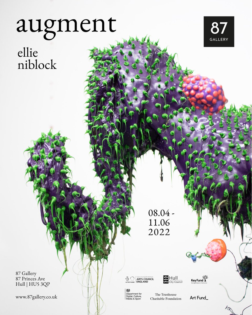 AUGMENT opens this Friday at 87Gallery!! 🌳👾 <a href="/ArtlinkHull/">Artlink Hull</a>