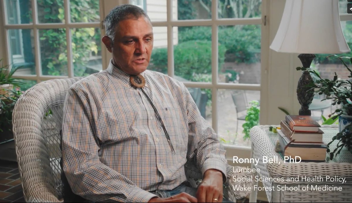 WFCancerEquity's tweet photo. The #NativePathwaysToHealth video explores the health of NC’s American Indian communities. Thanks to @BCBSNCFound, @NCAIHB, @rbell23, @WFMACHE, @wakeforestmed, @UNC_AIC, @NCMedJ and tribal members involved. Please share: https://t.co/bcXxVDDjKD https://t.co/tudvZk0nJa