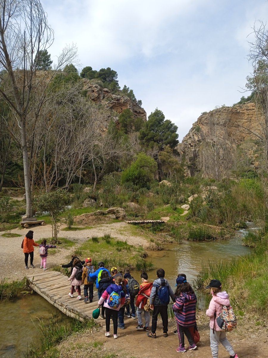 GrupAnimat1's tweet image. ¡Qué tesoro tenemos al alcance de la mano con #Chelva! Las excursiones escolares de la #RutaDelAgua son siempre un éxito, historia y naturaleza al alcance de todos/as #Animat_Style